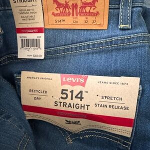 Levi's 514 Straight Leg Jeans - Classic Blue